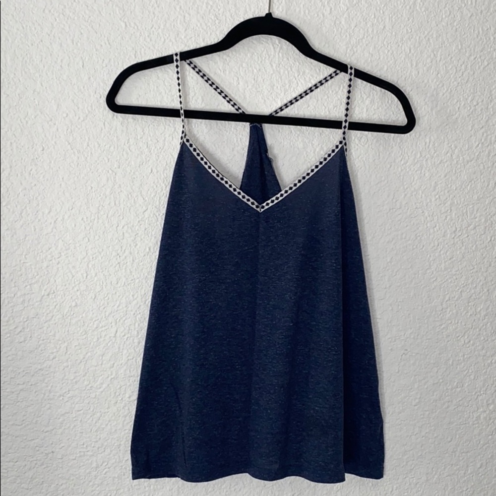 Dark Blue Top